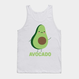 Avocado And Toast Matching Couple Tank Top